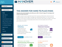 Tablet Screenshot of hanoverxs.com